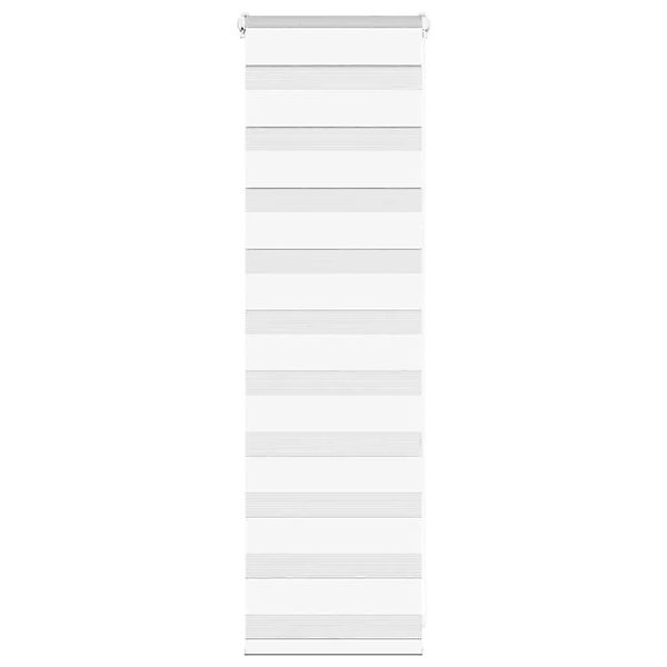 vidaXL Doppelrollo Weiß 50x100 cm Stoffbreite 45,9 cm Polyester 4014719 günstig online kaufen