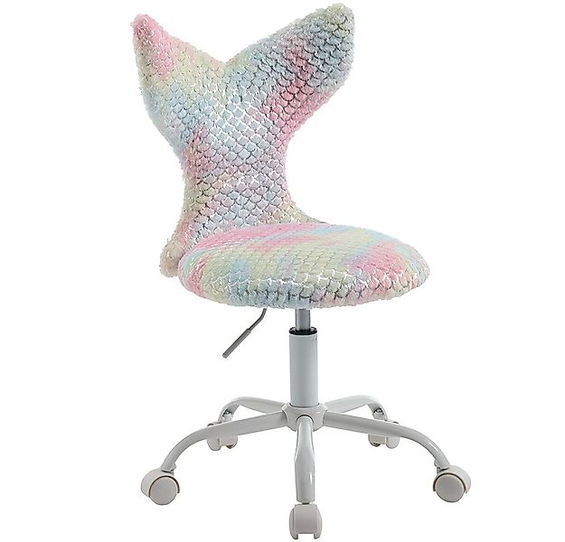 WAHSON OFFICE CHAIRS Kinderstuhl aus Kunstfell höhenverstellbar drehbar Kin günstig online kaufen