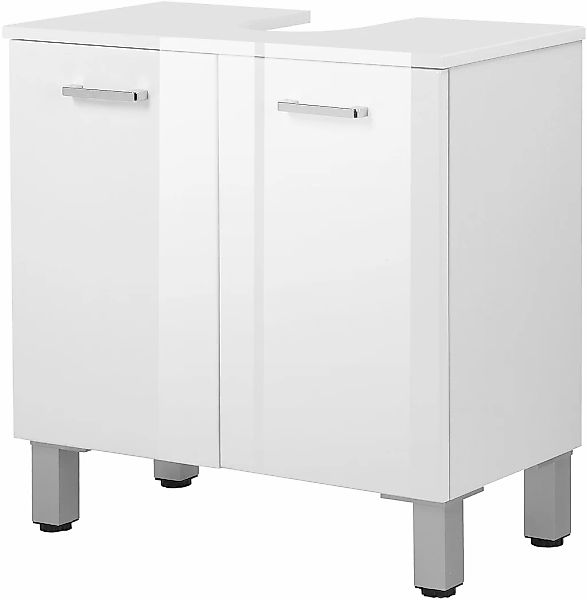 welltime Waschbeckenunterschrank "Florenz,Breite 60cm, 2 Tür, 2 Fächer, mit günstig online kaufen