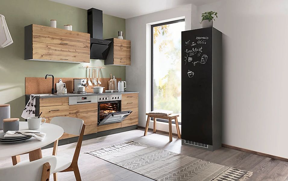 KOCHSTATION Küchenzeile "KS-Trier" mit E-Geräten, Breite 270 cm günstig online kaufen