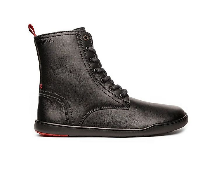 BLUSUN BLSN-040W Schnürstiefel für Damen aus Terracare® Leder schwarz Barfu günstig online kaufen