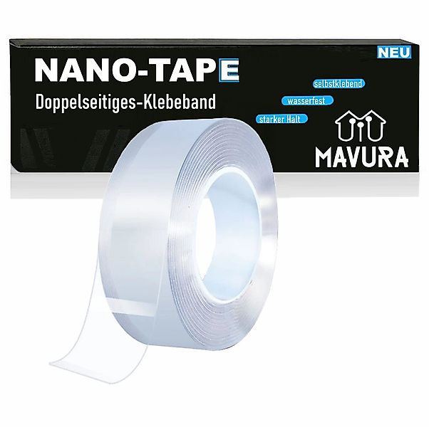 MAVURA Doppelklebeband NANO-TAPE Premium Nano Tape günstig online kaufen