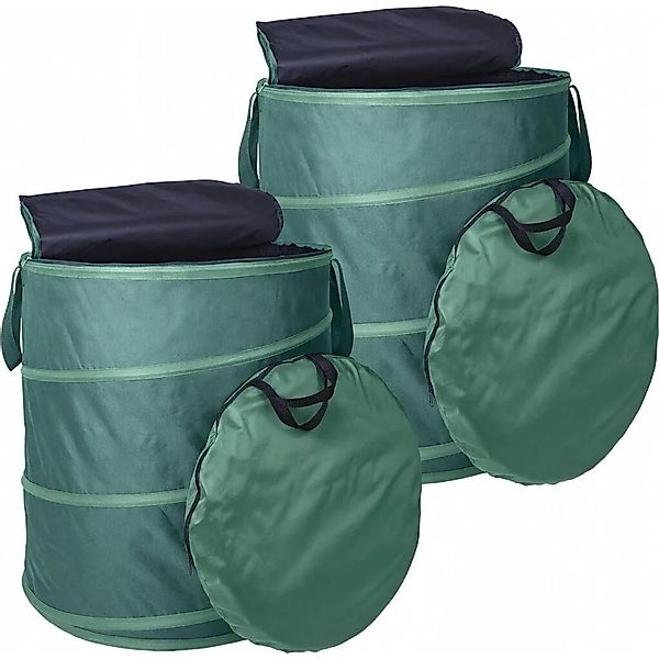 TTL GARDEN Pop Up Laubsack DELUXE 270 L 2er Set – 220 g/qm Gartensack Mit D günstig online kaufen
