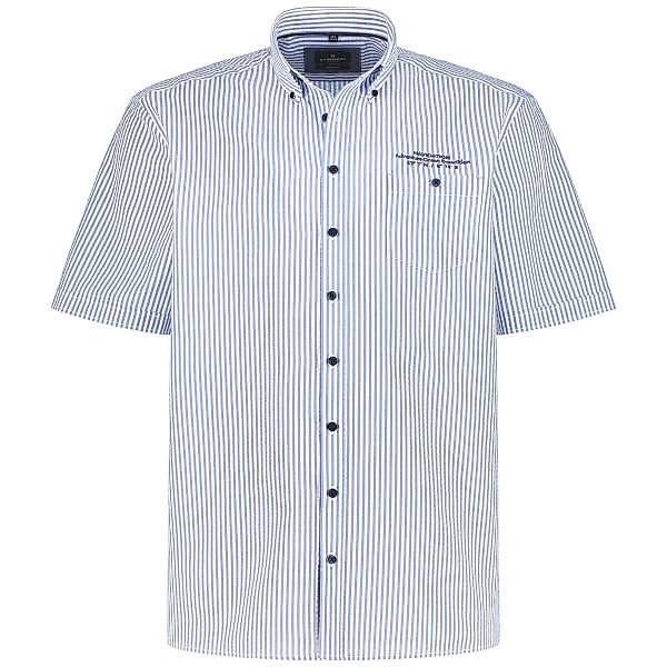 CASA MODA Freizeithemd mit Streifen Farbe blau Größe: 7XL günstig online kaufen