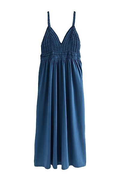 Next Midikleid Midikleid mit Häkeldetails aus günstig online kaufen
