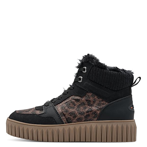 MARCO TOZZI Winterboots Plateau,Schnürboots,Schnürstiefelette mit Kontrastb günstig online kaufen