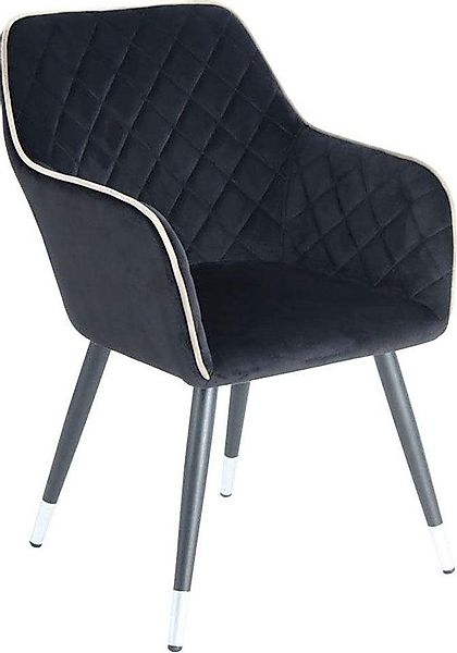 Kayoom Stuhl »Amino 625, stilvoller Design-Stuhl,samtweicher Bezug aus Velv günstig online kaufen
