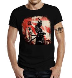 LOBO NEGRO® T-Shirt für Japan Samurai günstig online kaufen