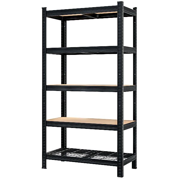 Schwerlastregal Premium Schwarz 180x90x40cm 875kg günstig online kaufen
