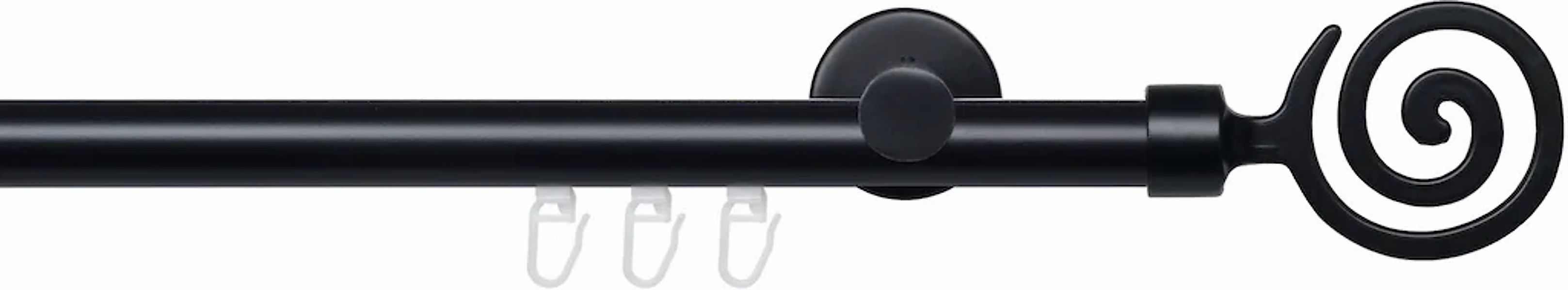 Liedeco Gardinenstange "Innenlaufgarnitur 20 mm Blues Eric" Ø 2 mm 1 läufig günstig online kaufen