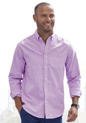 H.I.S Langarmhemd "Regular-fit" Oxfordhemd langarm mit Button-down-Kragen a günstig online kaufen