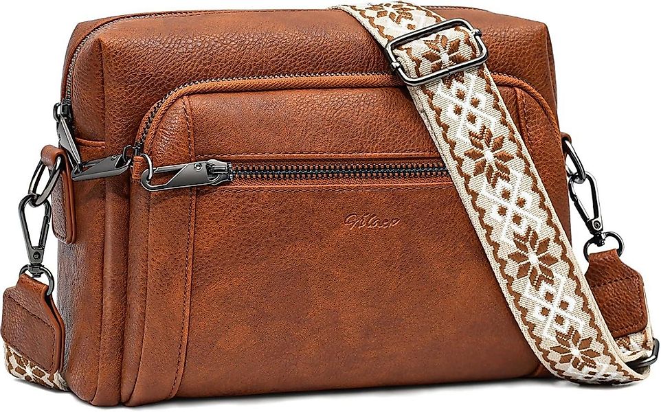 LuxusKollektion Umhängetasche Umhängetasche Damen Leder Crossbody günstig online kaufen