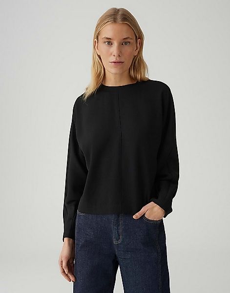 OPUS Langarmbluse FLYRA im T-Shirtstyle Lockere Passform, ausgestellter Sch günstig online kaufen
