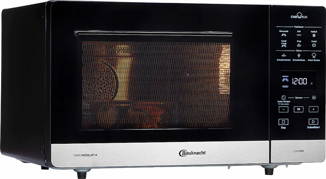 BAUKNECHT Mikrowelle »MW 59 MB«, Mikrowelle-Heißluft-Grill-Dampfgarfunktion günstig online kaufen