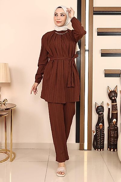 MODAMİHRAM Tunikakleid Ketten Detail Anzug günstig online kaufen