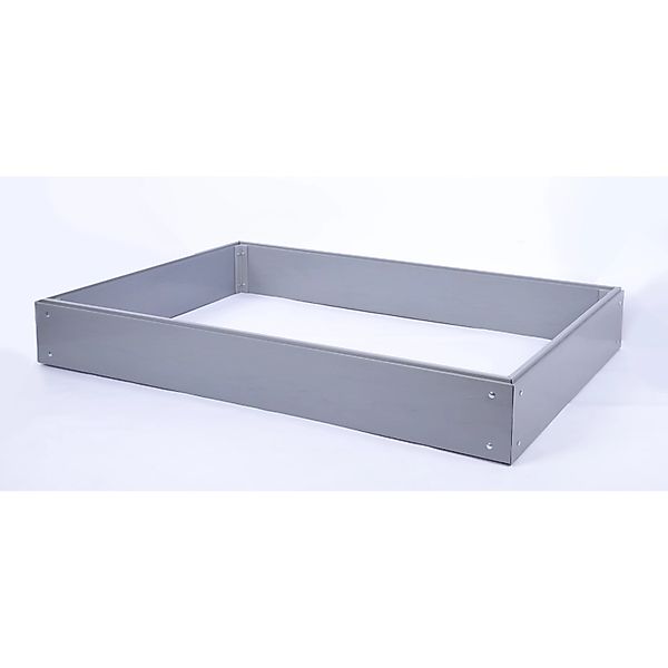 PROREGAL Hochbeete Growline Plast HxBxT 21x160x100cm 1 Ebene Grau günstig online kaufen