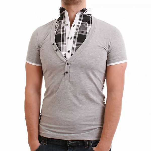 Carisma T-Shirt Men - 4024 - Grey Melange günstig online kaufen