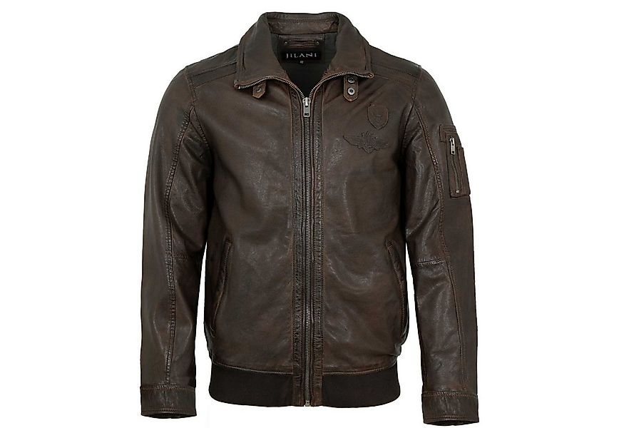 Jilani Lederjacke Robin Jilani Collection - Herren Lederjacke Pilotenjacke günstig online kaufen