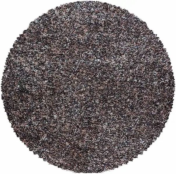 Ayyildiz Teppiche Hochflor-Teppich »Enjoy Shaggy«, rund, 50 mm Höhe, melier günstig online kaufen