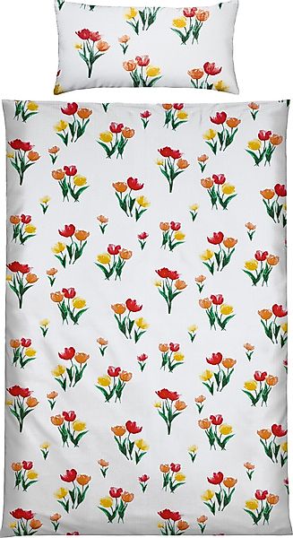 REDBEST Bettwäsche Bettwäsche, Seersucker, Blumen günstig online kaufen