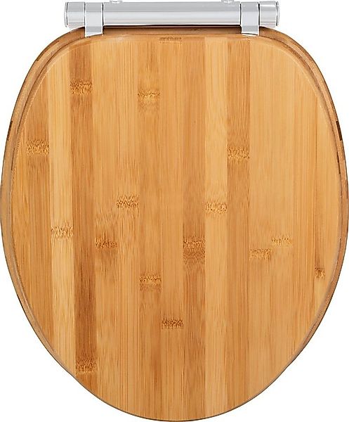 WENKO WC-Sitz Bambusa, aus Bambus, mit Absenkautomatik, feuchtigkeitsresist günstig online kaufen