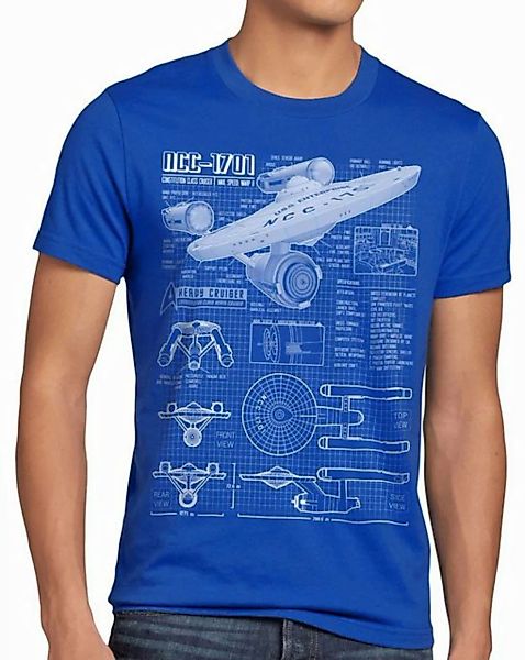 style3 T-Shirt NCC-1701 christopher pike trek trekkie star sternenflotte kl günstig online kaufen