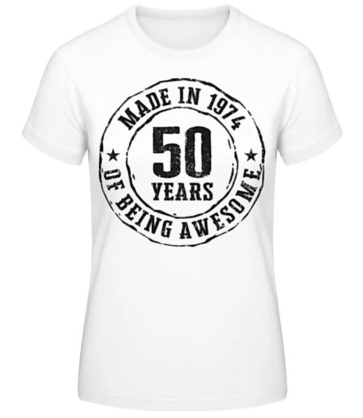 Made In 1974 · Frauen Basic T-Shirt günstig online kaufen