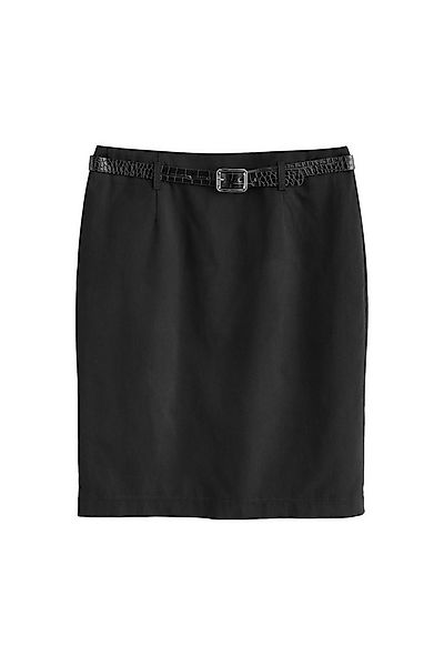 Next Midirock Knielanger Bleistiftrock mit Gürtel (1-tlg) günstig online kaufen