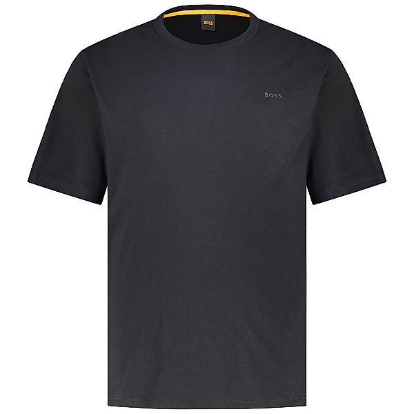 BOSS T-Shirt aus Biobaumwolle Farbe schwarz Größe: 4XL günstig online kaufen