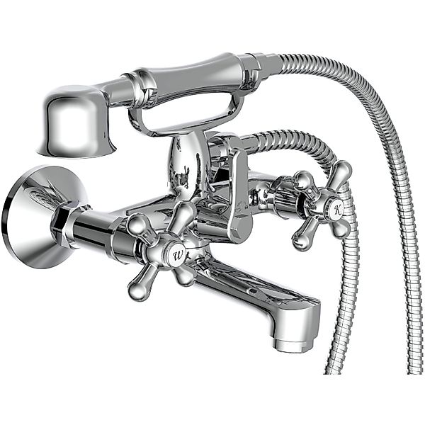 Schütte Wannenarmatur Elk (Set) Mischbatterie Badewanne, Wasserhahn Bad mit günstig online kaufen