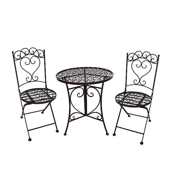 HTI-Living Sitzgruppe Gartentisch mit 2 Stühlen günstig online kaufen