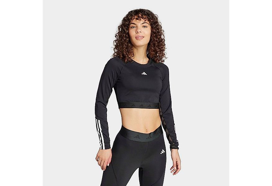 adidas Performance Funktionsshirt HYPERGLAM TRAINING CROPPED LONGSLEEVE günstig online kaufen