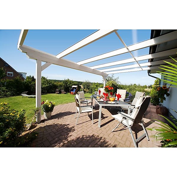 Aufpreis für Glas-Eindeckung Terrassenüberdachung VSG10mm für Größe 541 x 4 günstig online kaufen