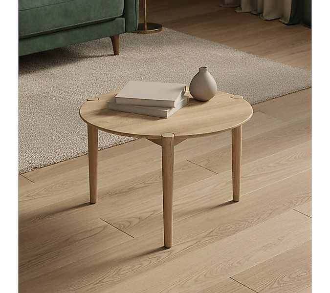 skølm Couchtisch Åsarna aus Eiche Massivholz (55 cm, geölt & lackiert), nat günstig online kaufen