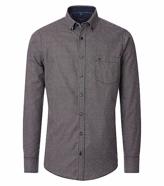 CASAMODA Langarmhemd "CASAMODA Freizeithemd Print" günstig online kaufen