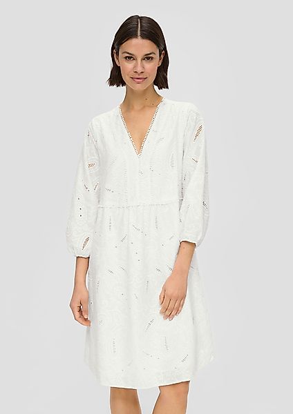 s.Oliver BLACK LABEL Minikleid Baumwoll-Kleid mit günstig online kaufen