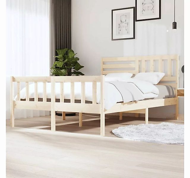 furnicato Bett Massivholzbett 150x200 cm günstig online kaufen