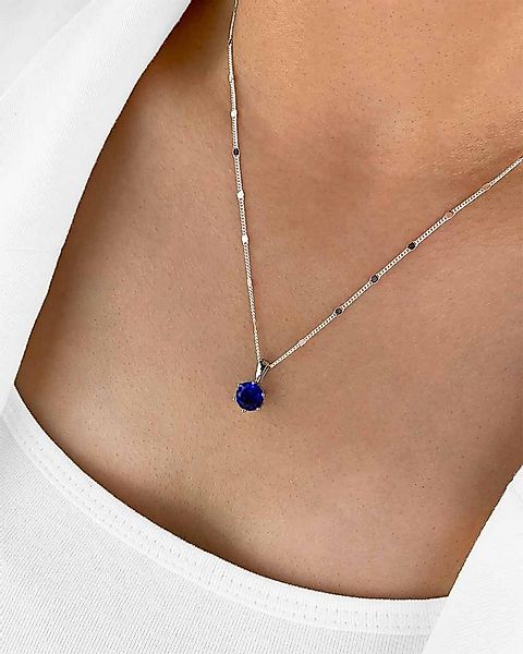 DANIEL CLIFFORD Kette mit Anhänger 'Marianne' Damen Halskette Silber 925 ru günstig online kaufen