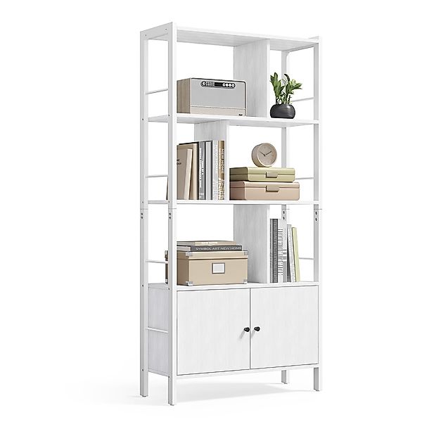 VASAGLE Bücherregal, Standregal, Bücherschrank mit 4 günstig online kaufen