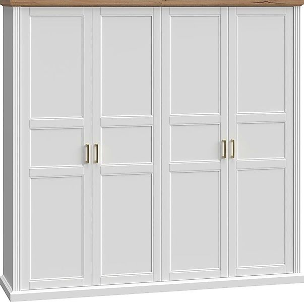 Home affaire Kleiderschrank "Tara", lackiert mit wasserbasiertem UV-Lack, i günstig online kaufen