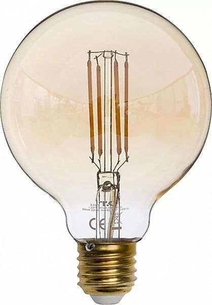 LED Filament Leuchtmittel G95 6,5W 600lm warmweiß günstig online kaufen