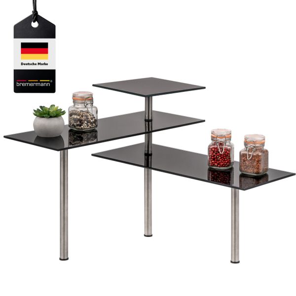 bremermann Küchenregal Eckregal, aus Glas und günstig online kaufen