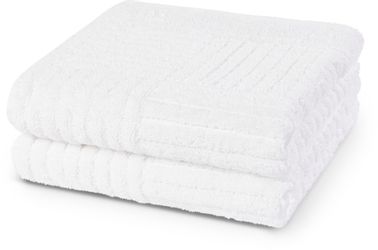 ROSS Duschtuch "CARRE" 100% Baumwolle, Rippenstruktur, große Farbauswahl günstig online kaufen