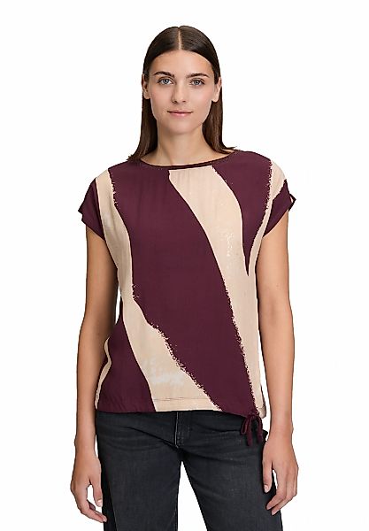 Betty&Co Kurzarmshirt "Damen Casual-Shirt mit Print" 1 Stk. tlg. günstig online kaufen