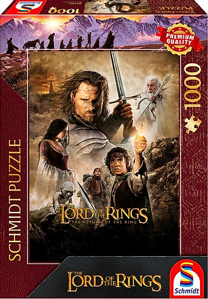 Schmidt Spiele Puzzle Herr der Ringe, günstig online kaufen