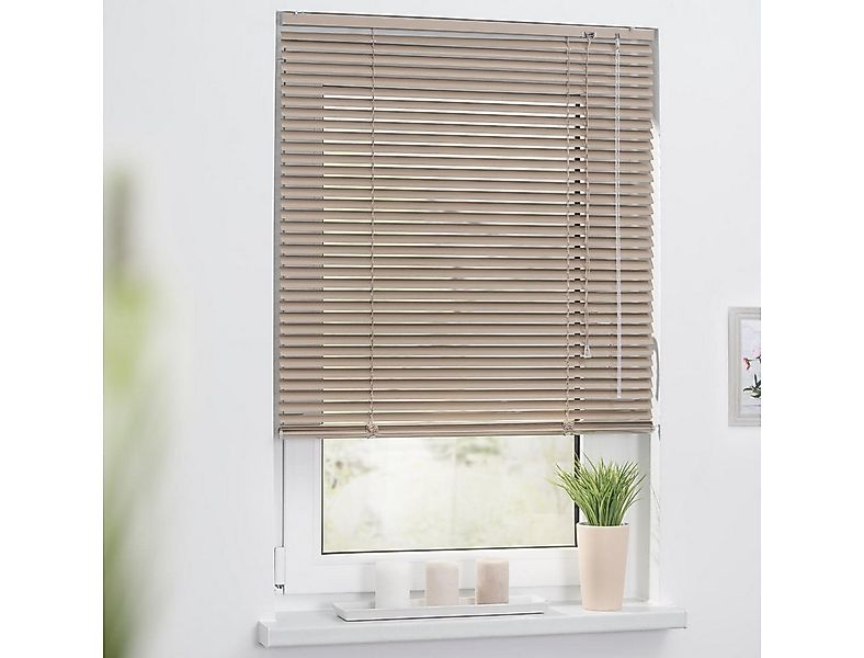 LICHTBLICK ORIGINAL Jalousie Jalousie Aluminium, mit Bohren, freihängend, a günstig online kaufen