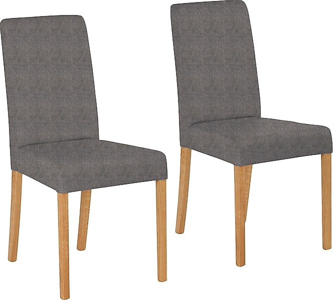 Home affaire 4-Fußstuhl "Bologna" (Set) 4 Stk.Gestell aus Massivholz günstig online kaufen