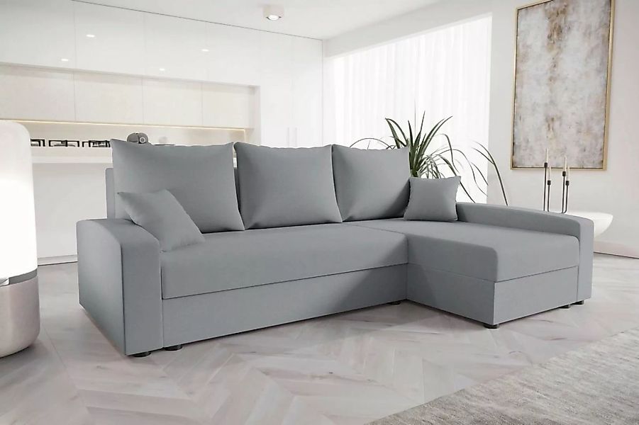99rooms Ecksofa Gloria, L-Form, Eckcouch, Sofa, Sitzkomfort, mit Bettfunkti günstig online kaufen