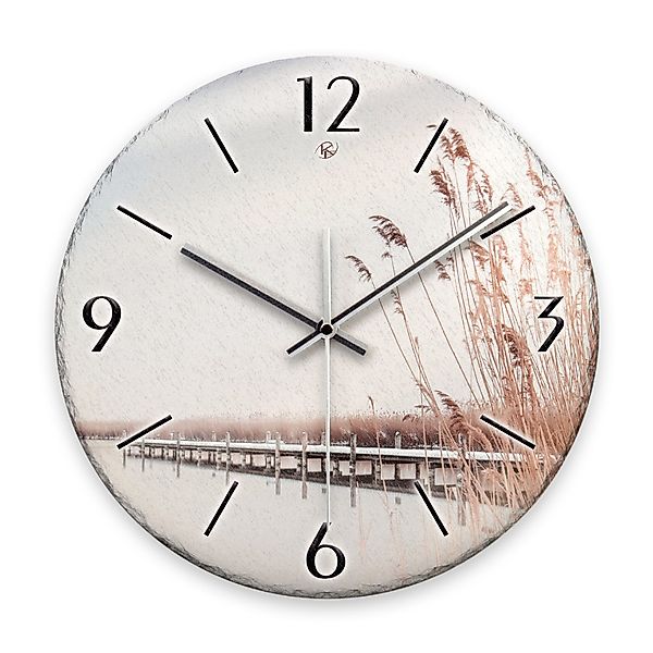 Kreative Feder Wanduhr Wanduhr „Steg“ aus günstig online kaufen