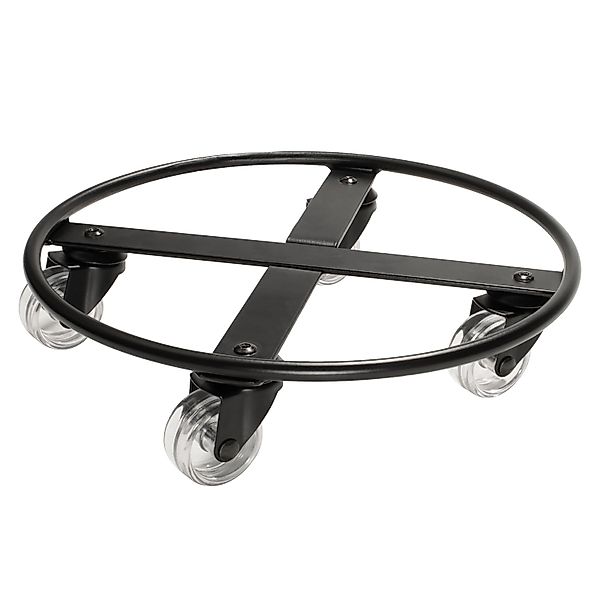 Wagner design Pflanzenroller GH 0953 Ø 25 cm x 6,5 cm Schwarz günstig online kaufen